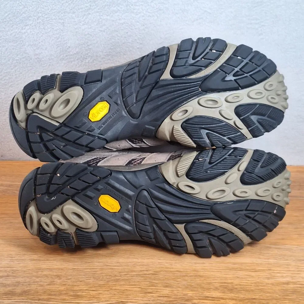 Merrell Moab 2 Men's 11.5 Hiking Shoes Brown Leather Casual Outdoor